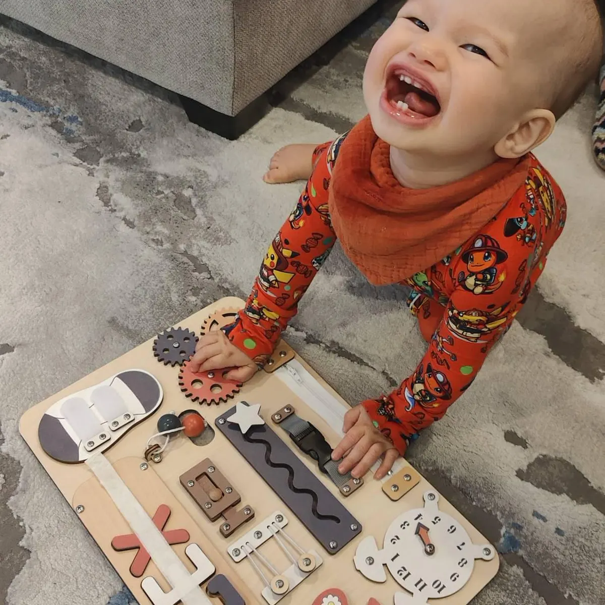 All-in-One – Wooden Montessori Busy Board photo review