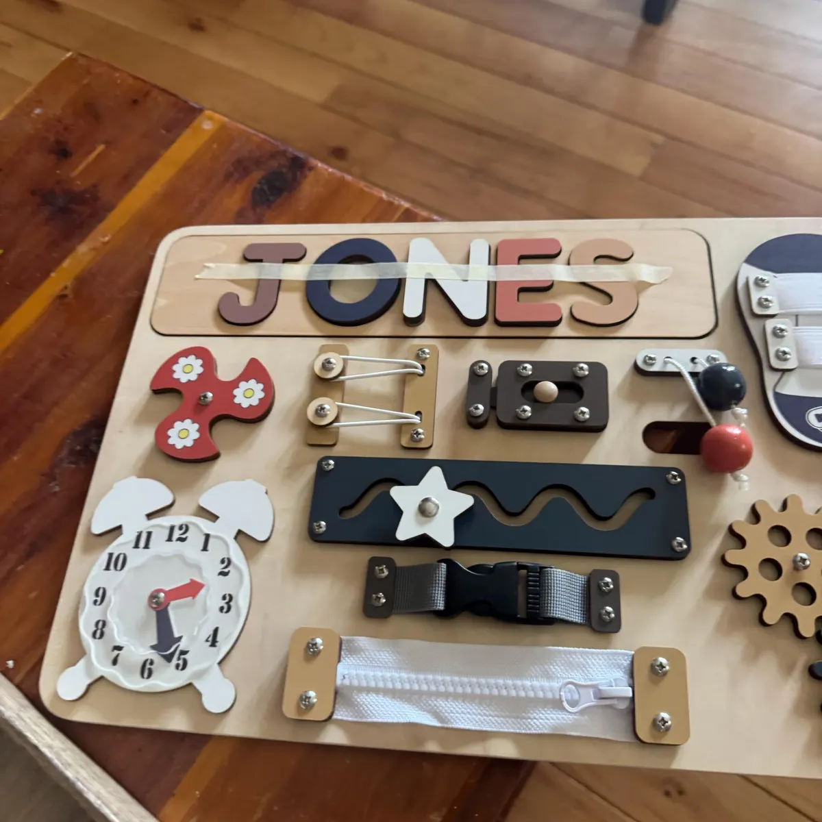 All-in-One – Wooden Montessori Busy Board photo review