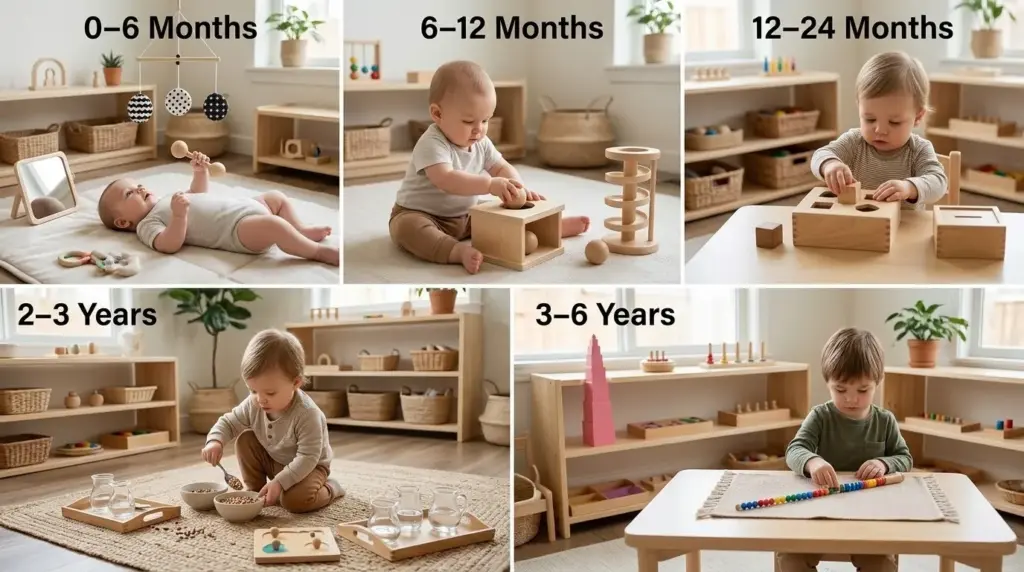 authentic montessori toys by age