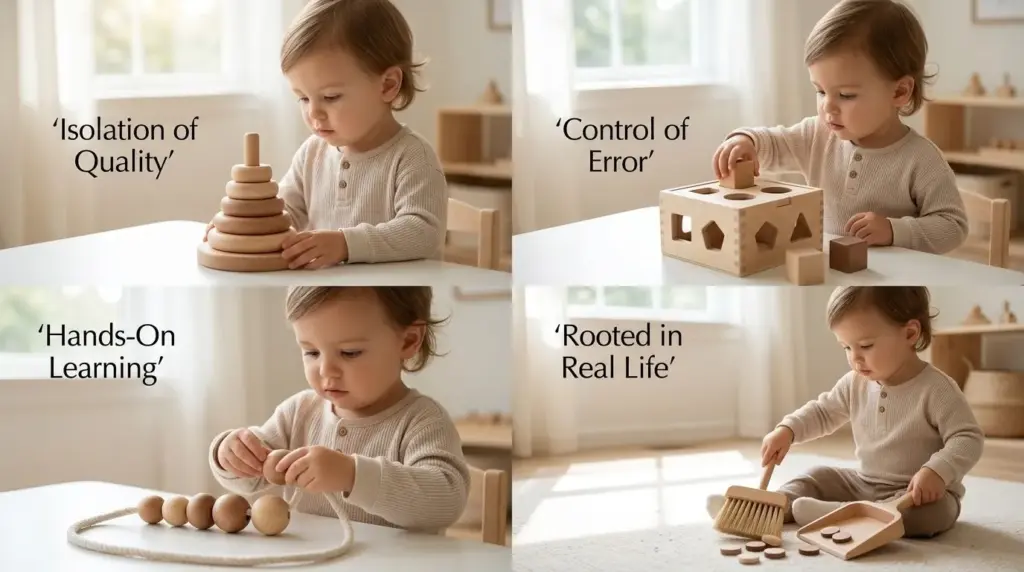 the 4 design principles behind a montessori toy