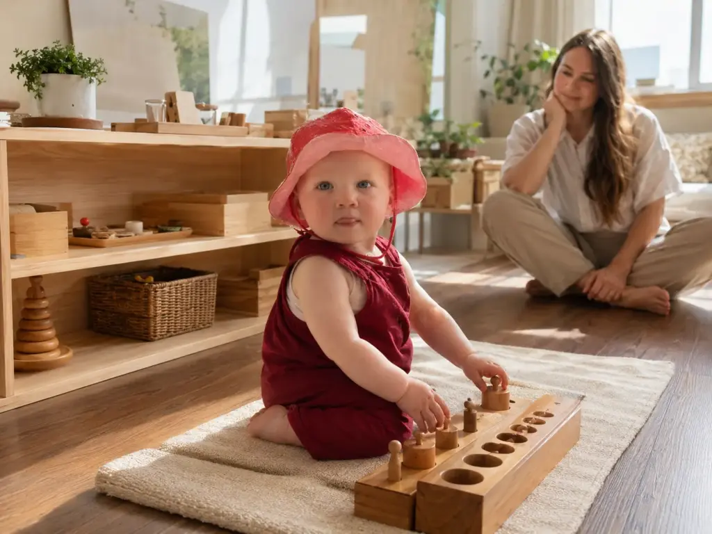 montessori home independent learning space