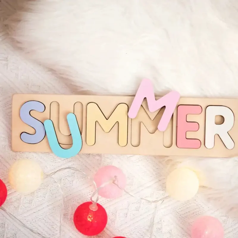 Montessori Simple Name Puzzle