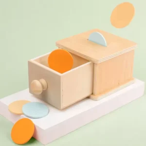 Montessori Coin Box with Drawer