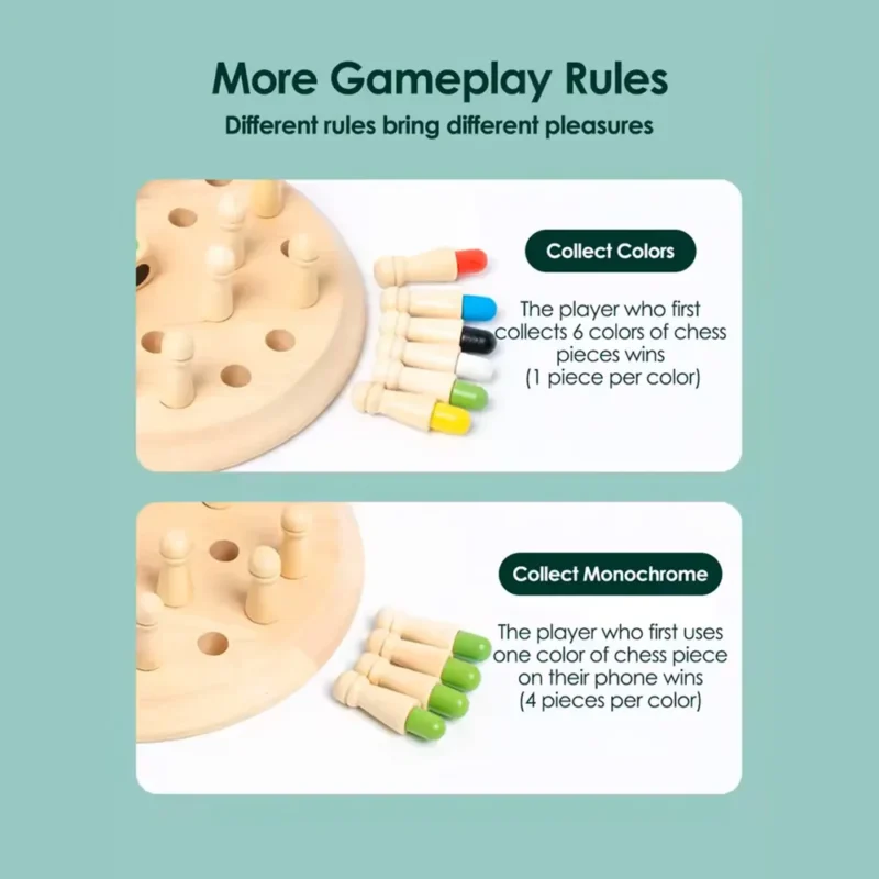 Montessori Color Matching Memory Game 2
