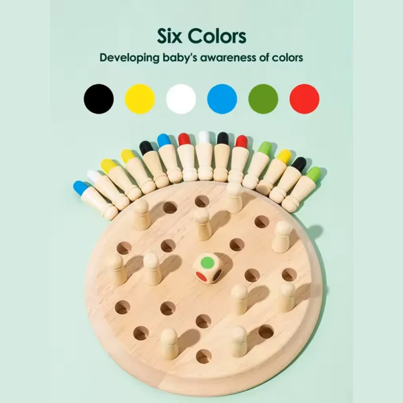 Montessori Color Matching Memory Game 3