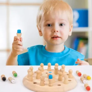 Montessori Color Matching Memory Game