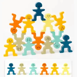 Montessori Emoji Building Blocks for Kids