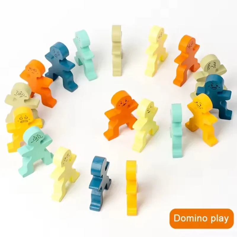 Montessori Emoji Building Blocks for Kids 5