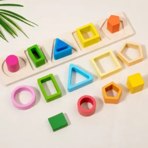 Montessori Geometric Stacking Toys