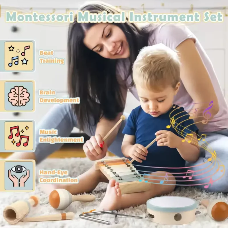 Montessori Musical Instrument Set 2