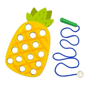 Montessori Pineapple Threading Activity