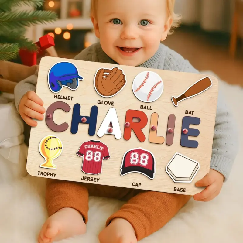 baseball-wooden-montessori-name-puzzle baseball wooden montessori name puzzle
