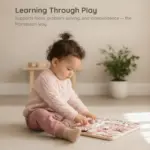 bus adventure wooden montessori busy board learning through play