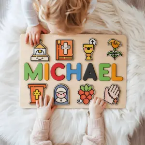 christian theme name puzzle hero image