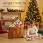 christmas-magic-wooden-montessori-busy-board-learning-through-play christmas magic wooden montessori busy board learning through play