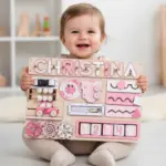 dress up day wooden montessori busy board