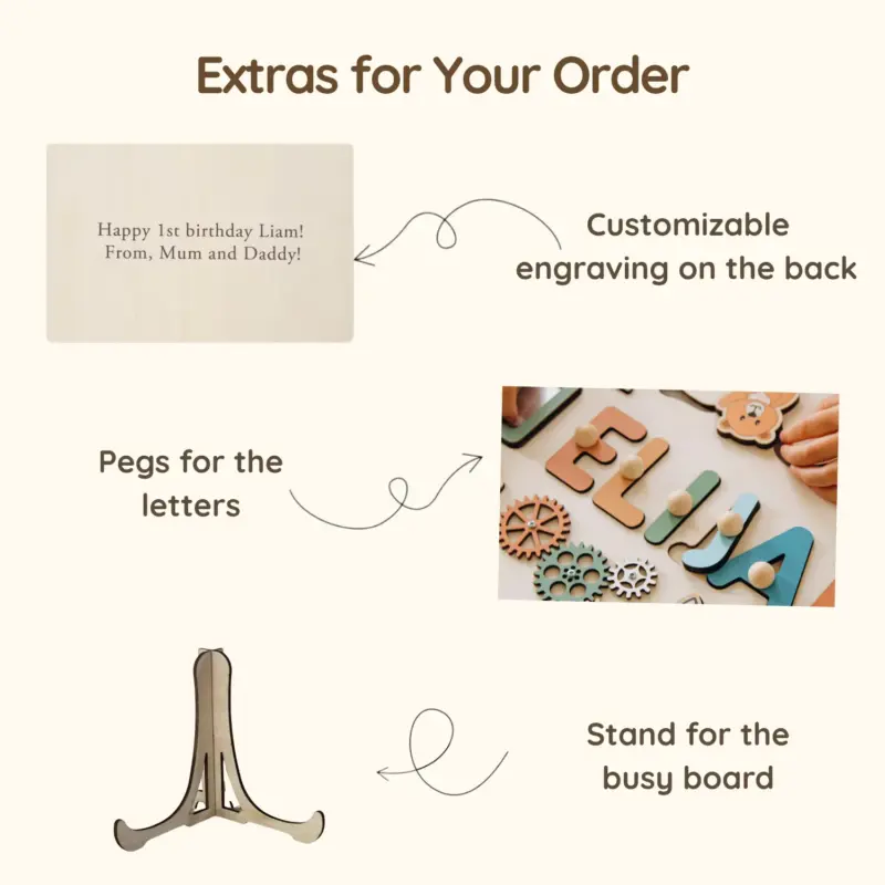 extras for your order