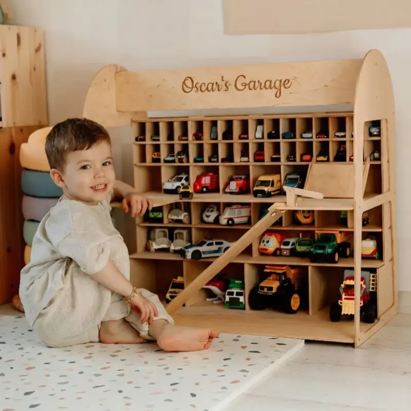 montessori-toy-car-garage montessori toy car garage