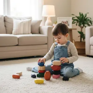 multicolor balancing stones