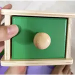 wooden montessori coin box 2