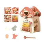 wooden-montessori-mushroom-house-xylophone-11 wooden montessori mushroom house xylophone 11