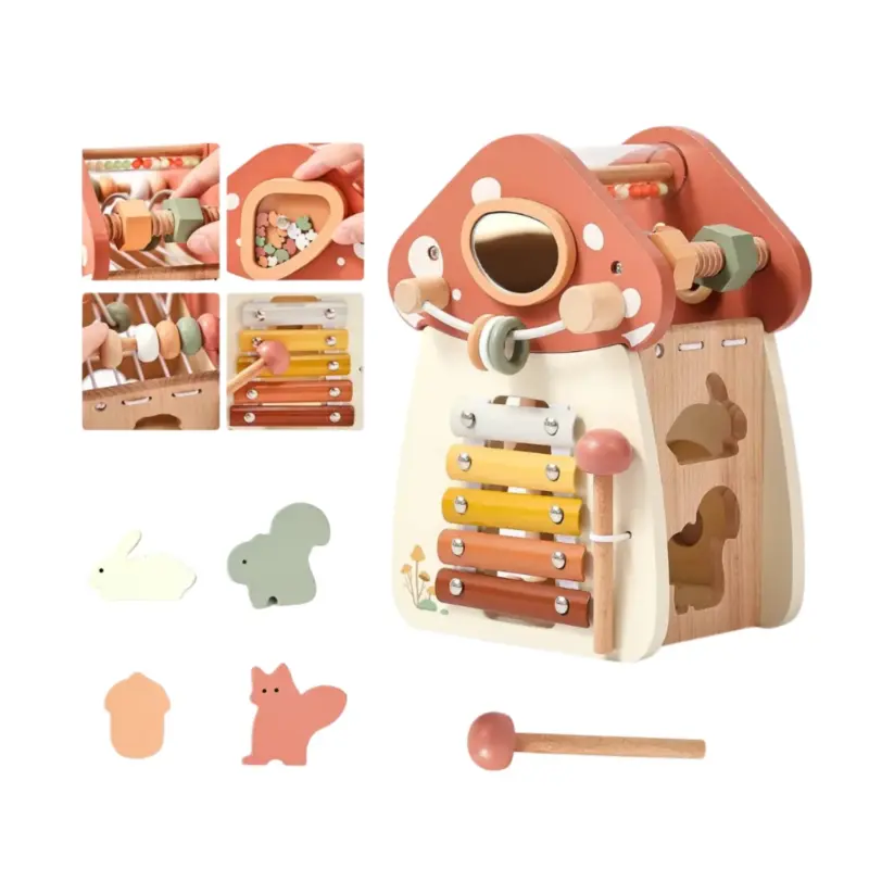 wooden-montessori-mushroom-house-xylophone-11 wooden montessori mushroom house xylophone 11