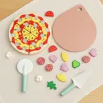 wooden pizza cutting toy 4