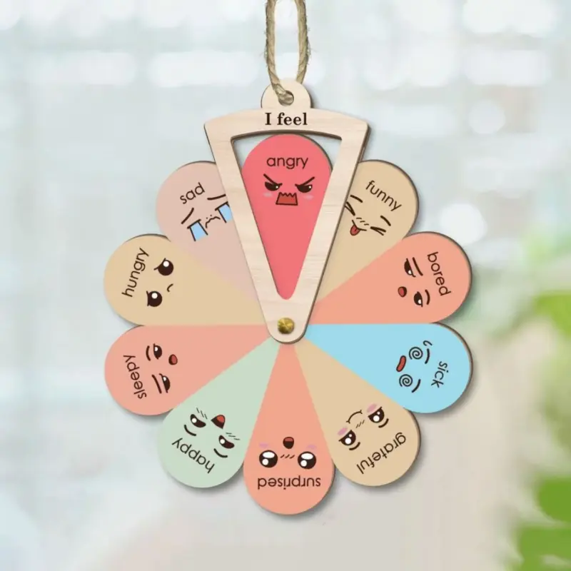 montessori emotions feelings chart wheel 4