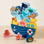 ocean balance stacking toy