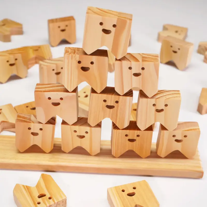 smiling teeth balancing toy