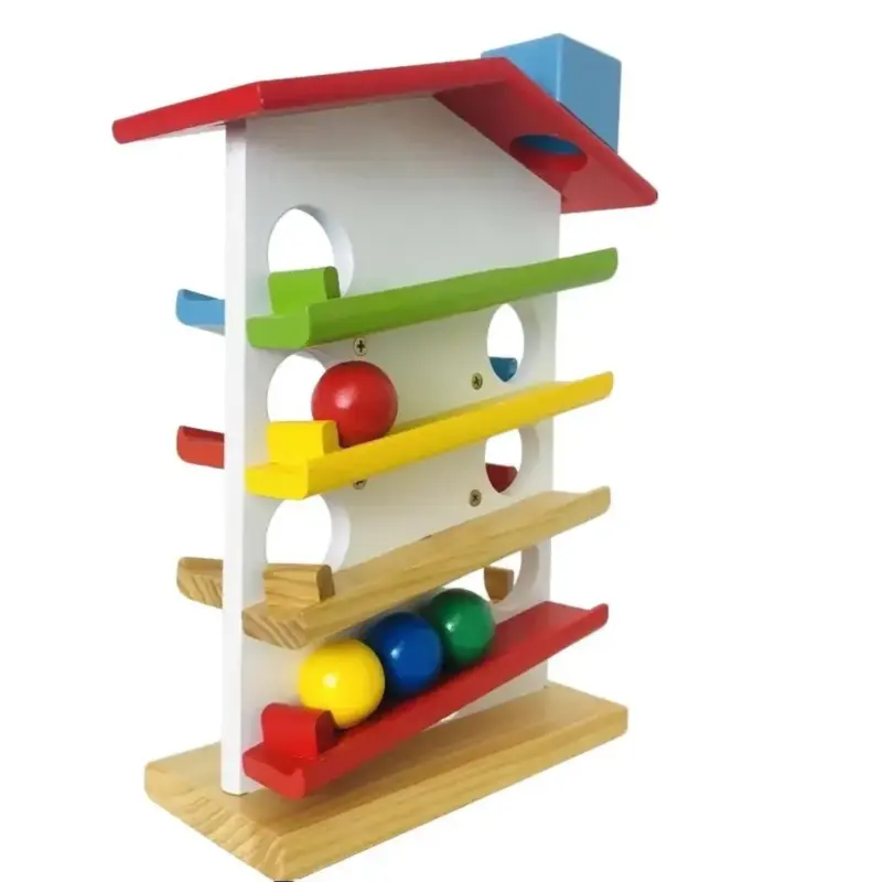 wooden ball drop toy 2