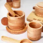 wooden cooking toy set 5