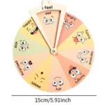 wooden emotion wheel for kids 3