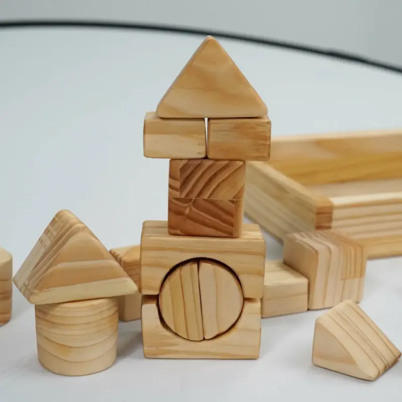 wooden geometric block toys 5