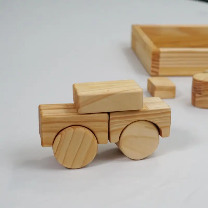wooden geometric block toys 7