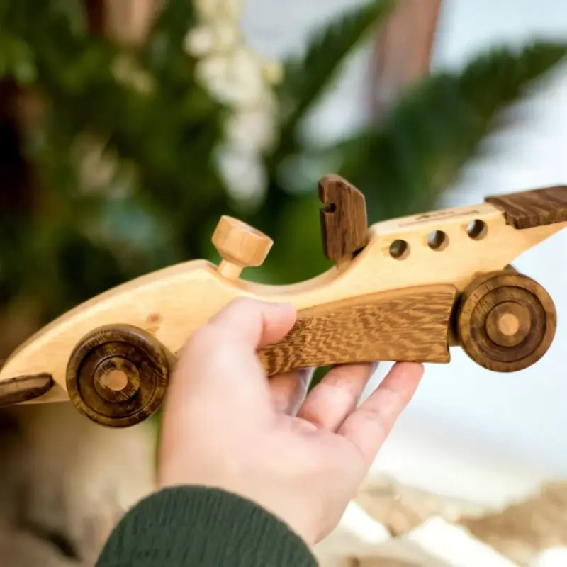wooden racing cars toy 3