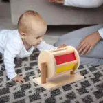 wooden-rotating-drum-toy wooden rotating drum toy