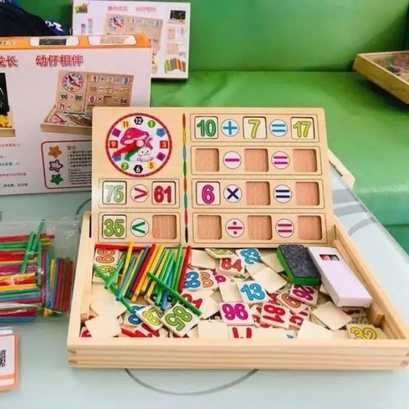 wooden smart math box 2
