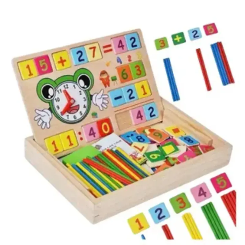 wooden smart math box