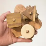 wooden toaster toy set 2