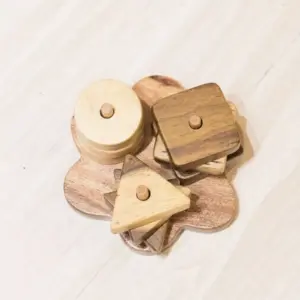 wooden toaster toy set