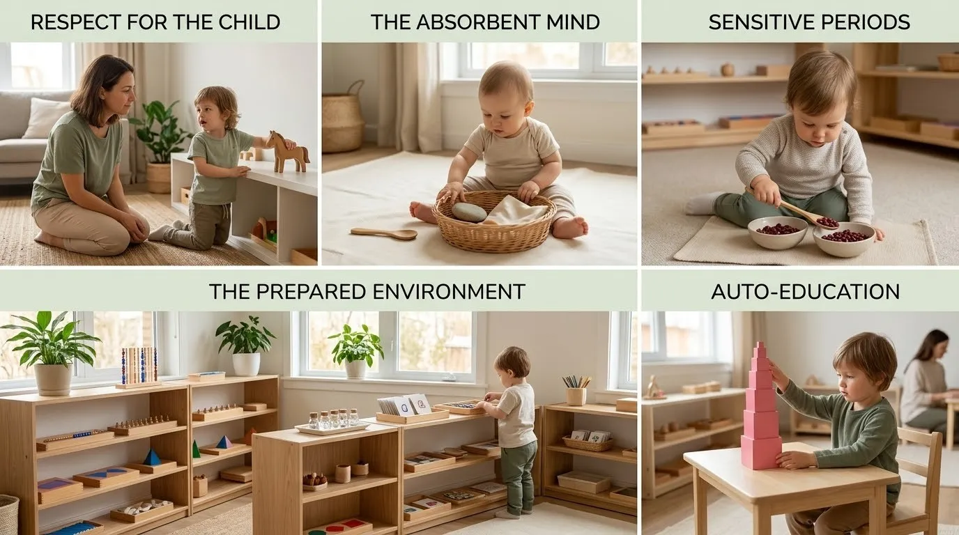 5 montessori principles