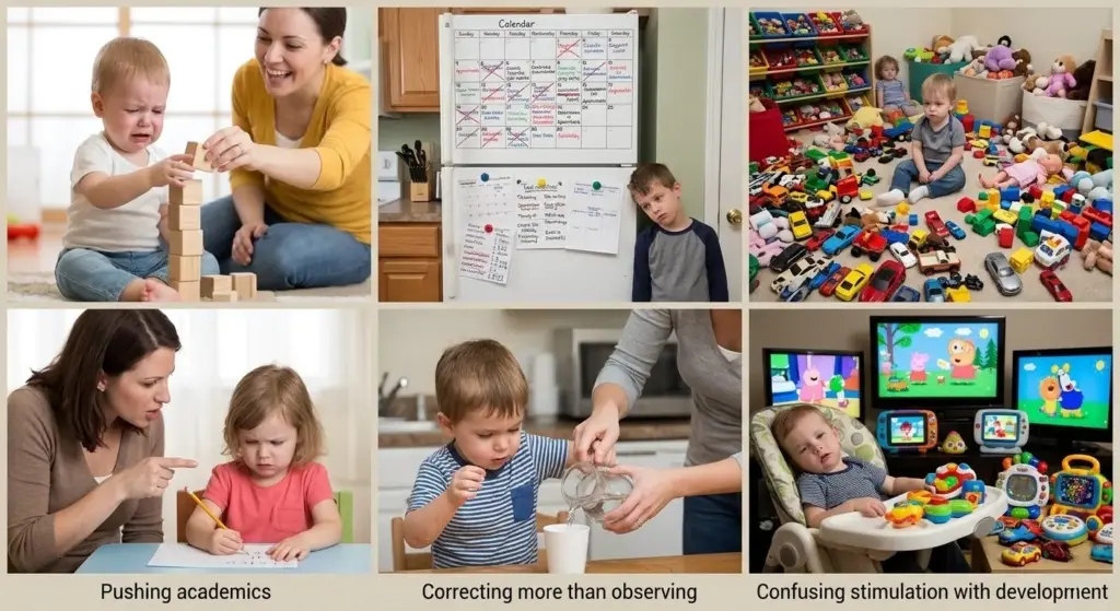 common mistakes parents make