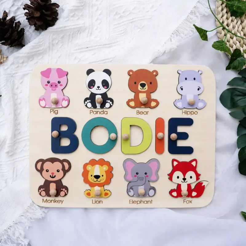 animals kingdom name puzzle