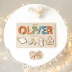 bless forevermore name puzzle baptism gift from godparents 4