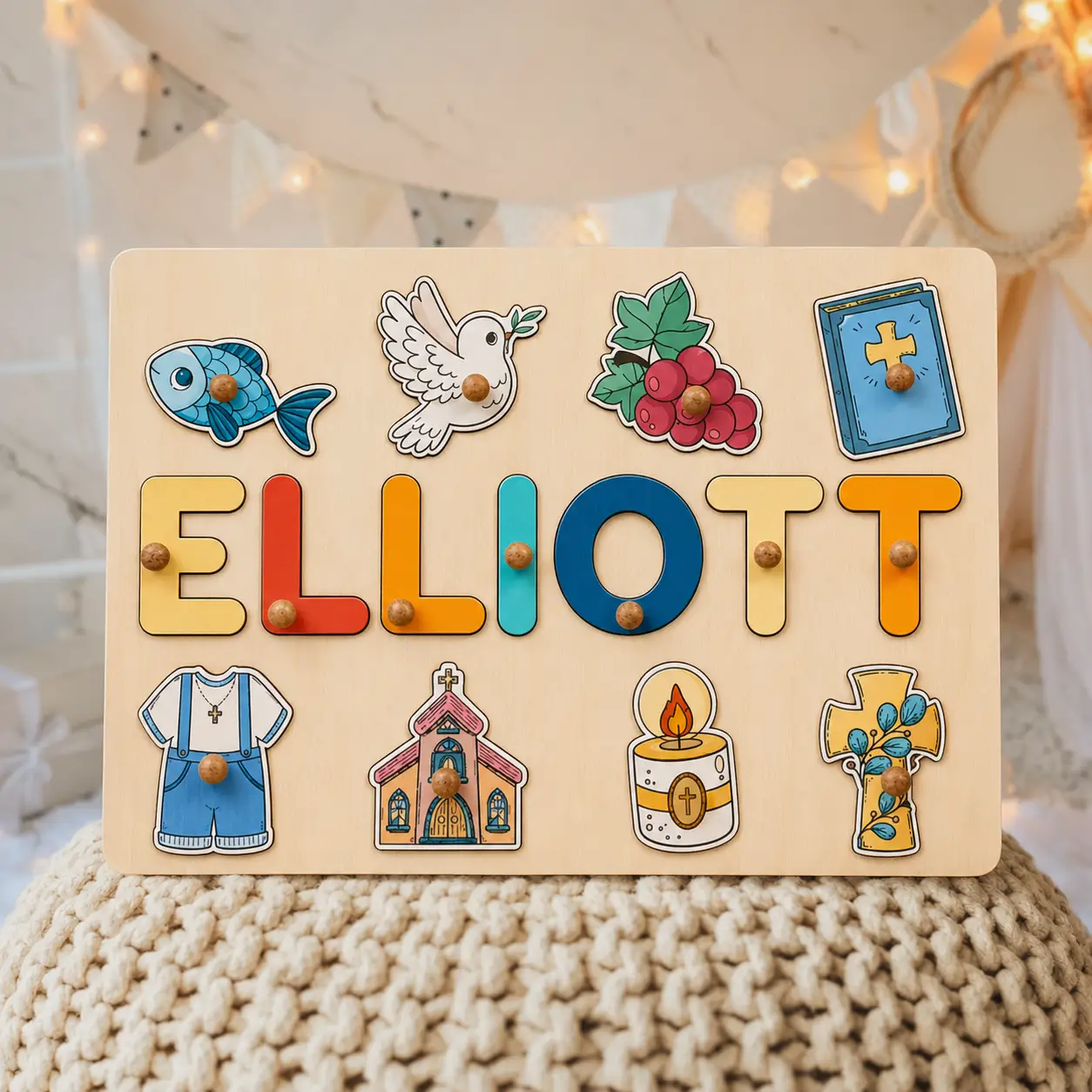 catholic godson name puzzle