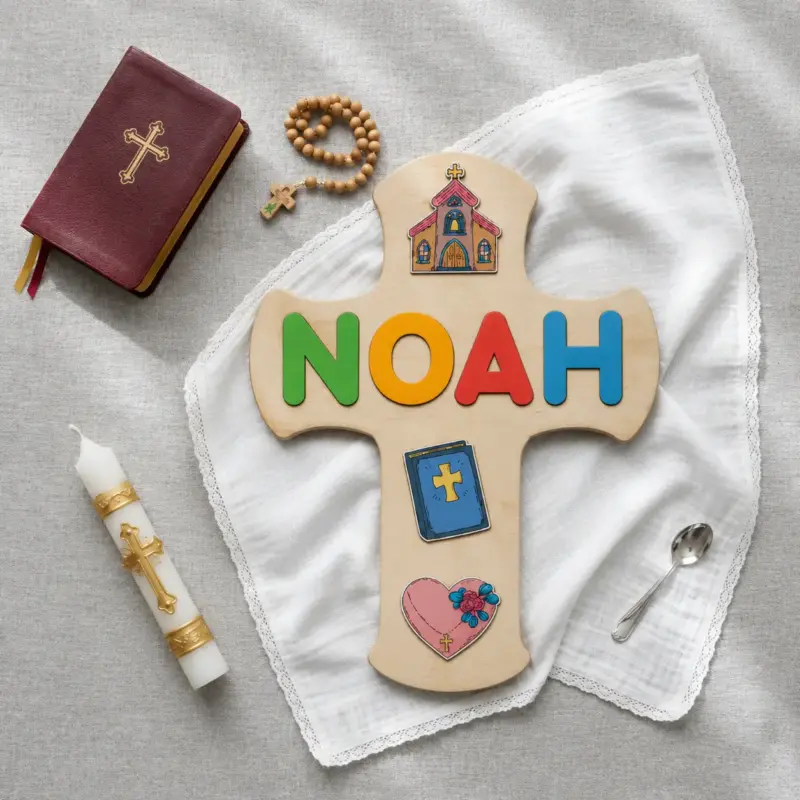 cross shaped name puzzle