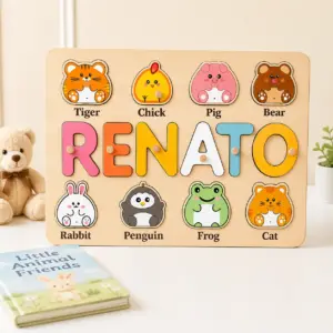 cute animals name puzzle