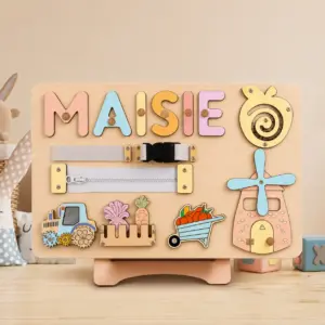 farm wooden busy board