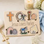 jesus love name puzzle